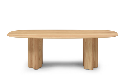 Moon Dining Table 240 - Light Oak