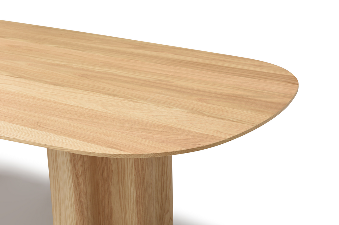Moon Dining Table 240 - Light Oak