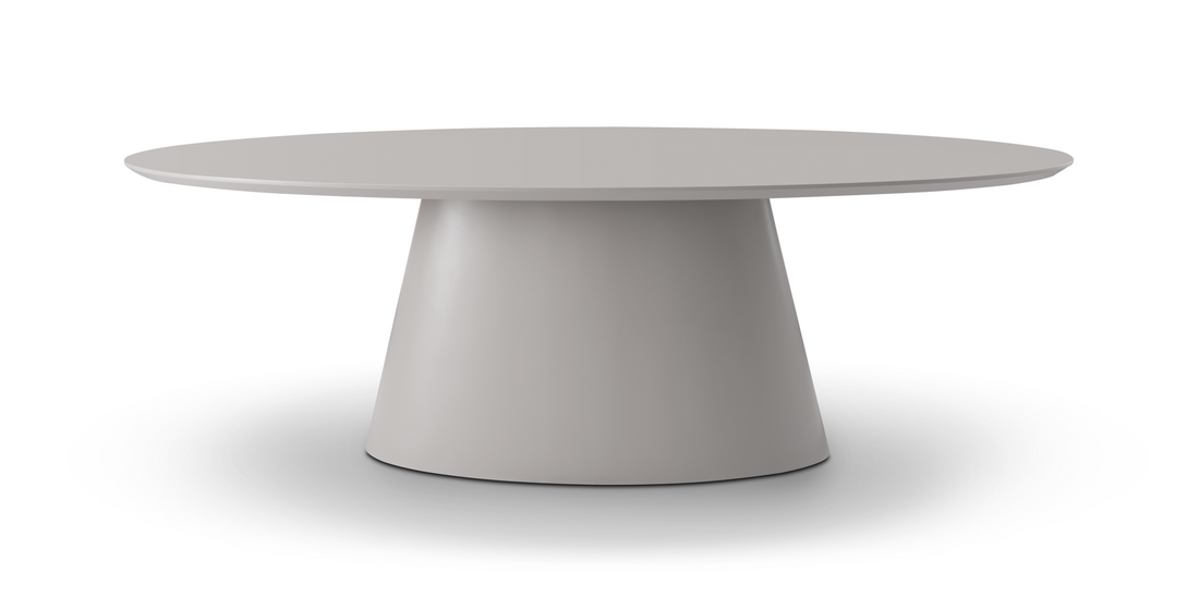 Tavamo Dining Table - Matte Beige