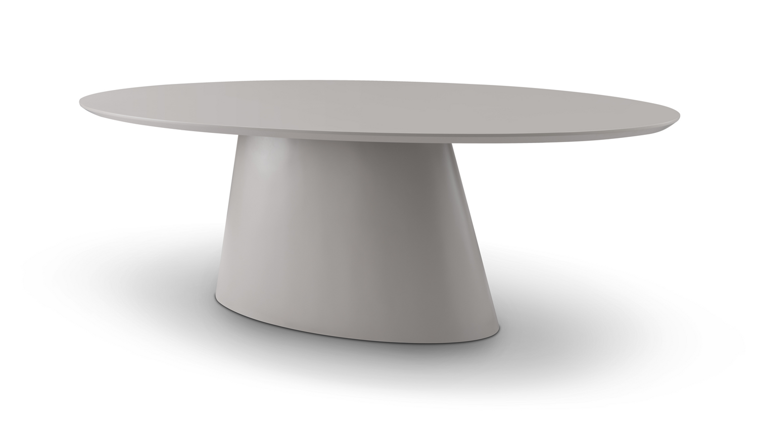 Tavamo Dining Table - Matte Beige