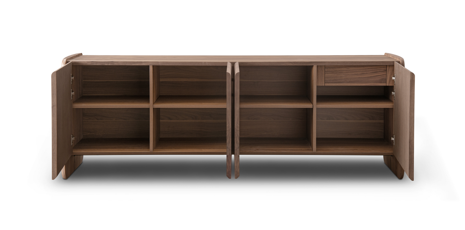 Underline Buffet - Light Walnut - 4 Door