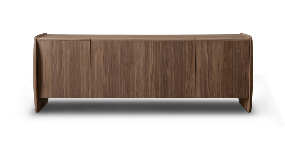 Underline Buffet - Light Walnut - 4 Door