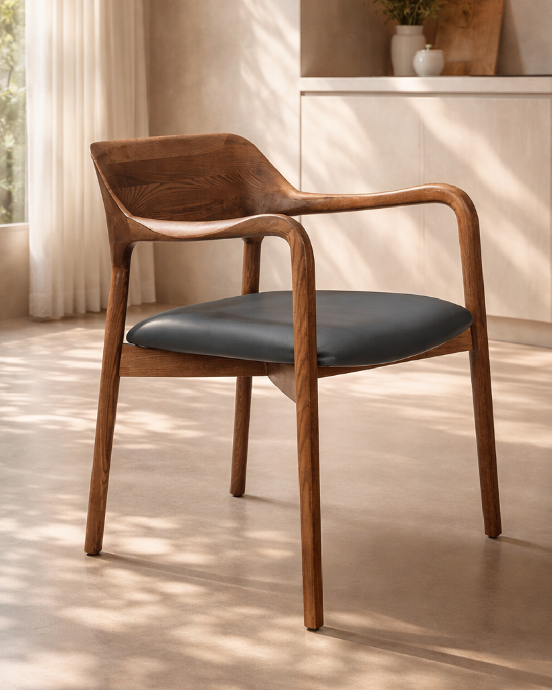 Siena Dining Chair - Walnut