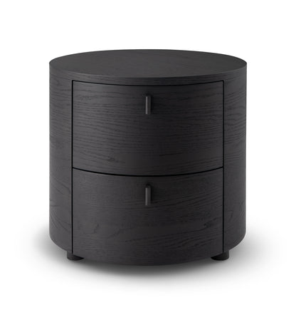 Sims Bedside Table - Smoak Oak
