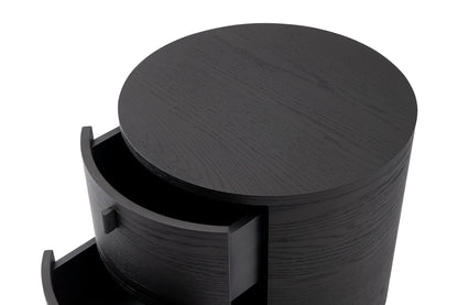 Sims Bedside Table - Smoak Oak