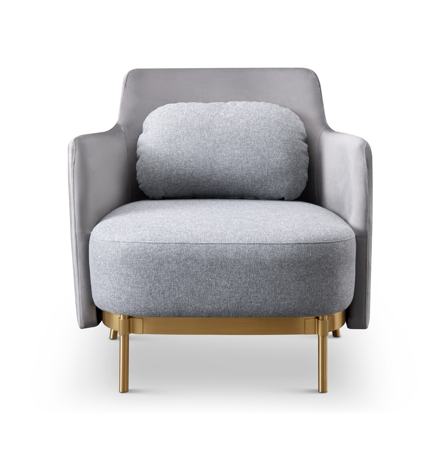 Gemma Lounge Chair - Grey