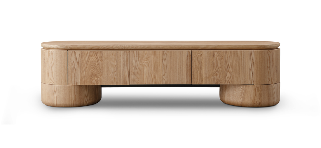 Berwick TV Unit - Ash Oak