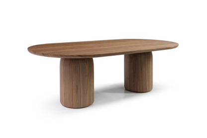 Basilca Dining Table 240 - Walnut