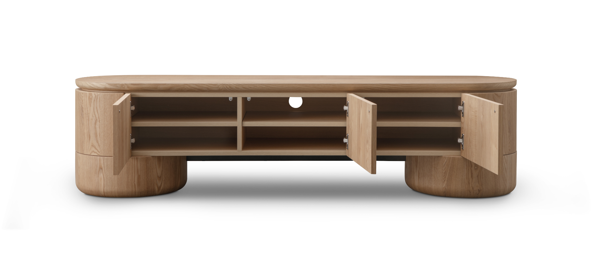 Berwick TV Unit - Ash Oak