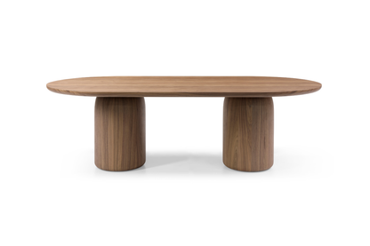 Basilca Dining Table 240 - Walnut