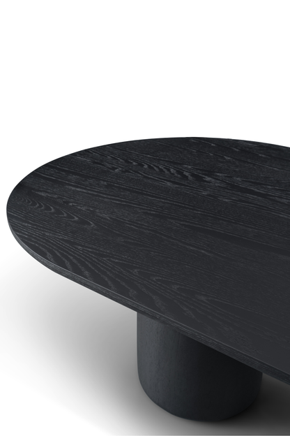 Basilca Dining Table 240 - Matte Black