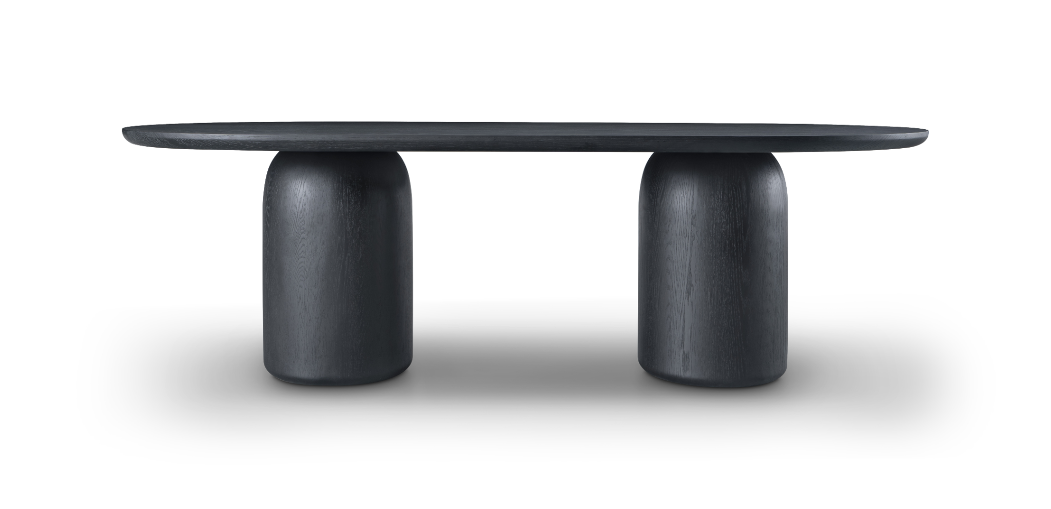 Basilca Dining Table 240 - Matte Black