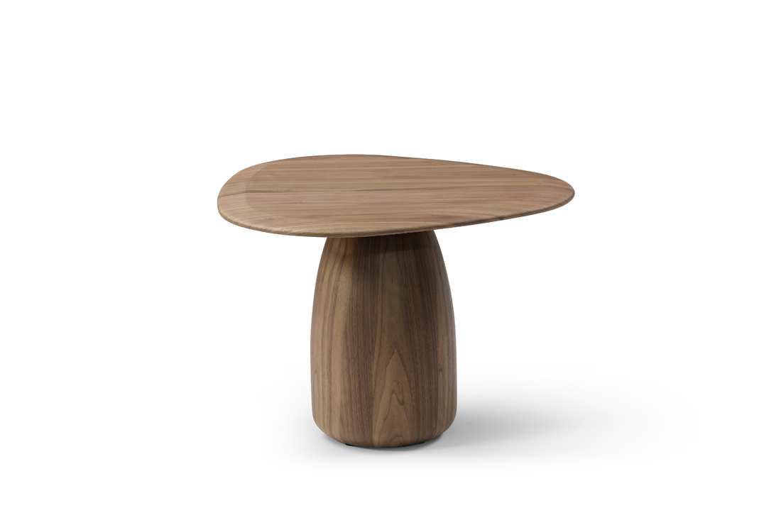 Basilca Side Table - Walnut