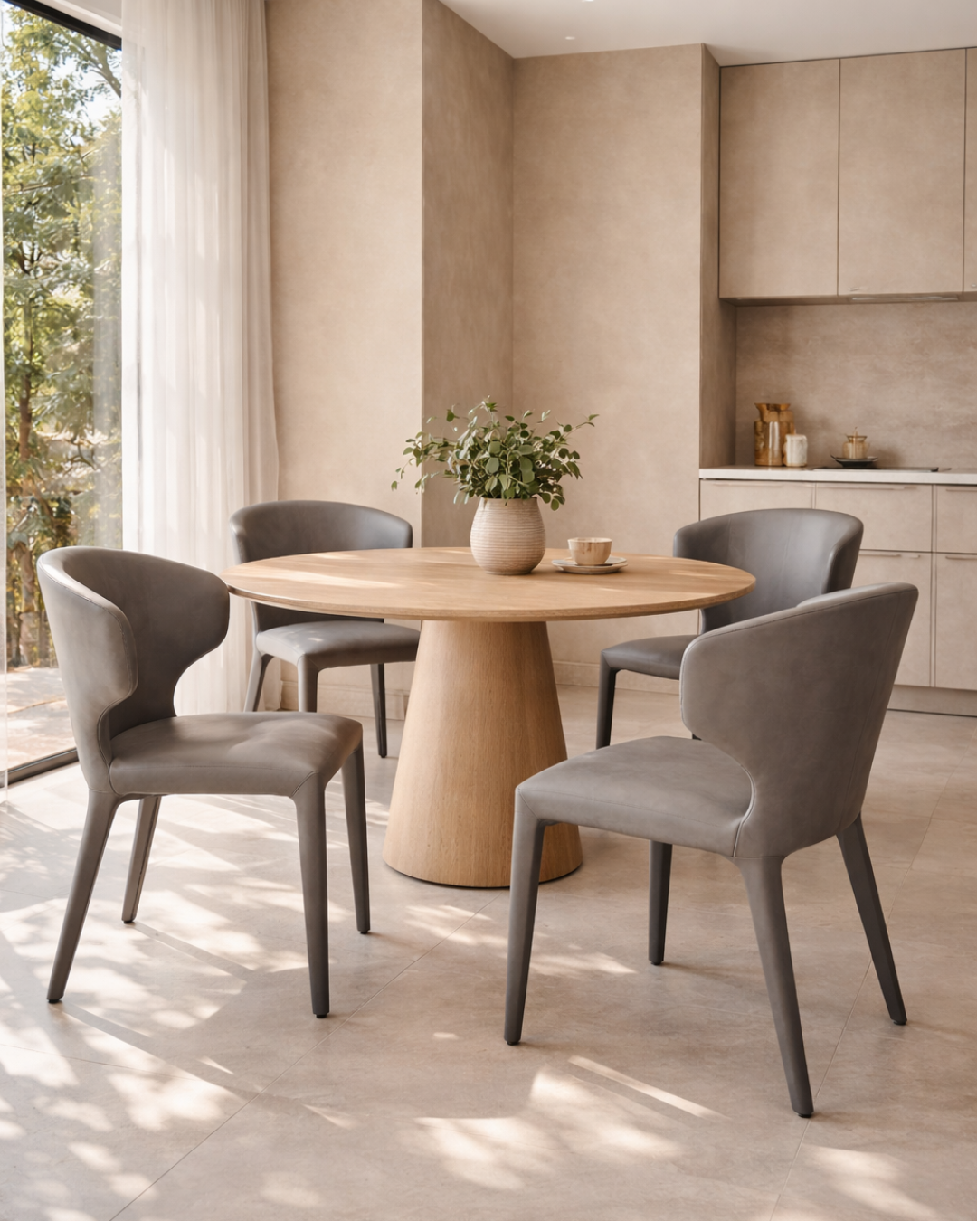 Vela Dining Chair - Graphite