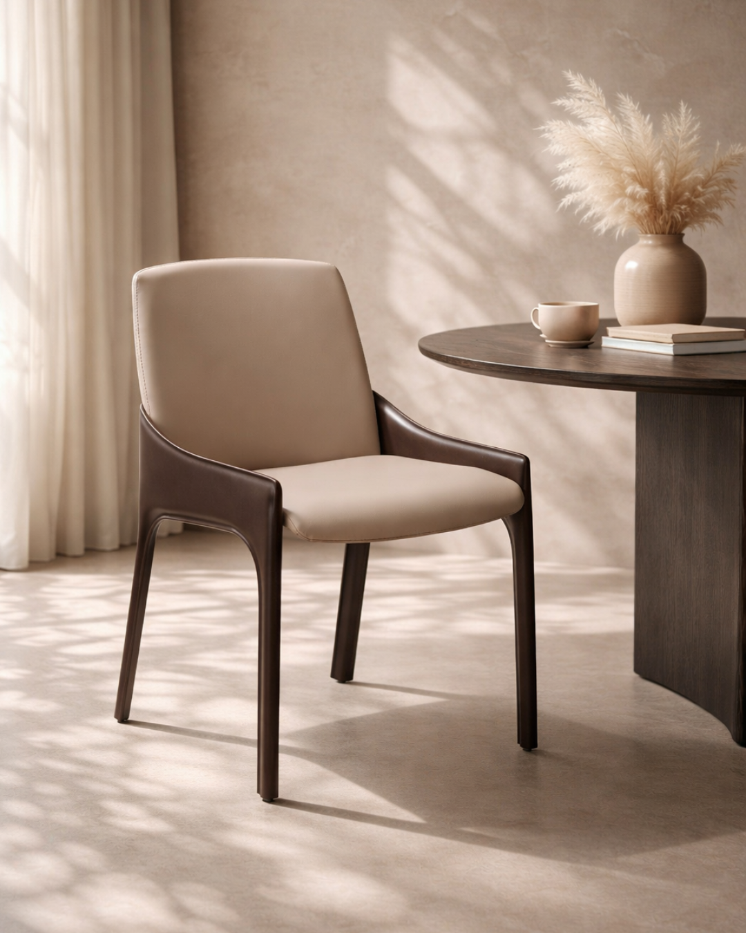 Villa Dining Chair - Set of 2 - Dark Marble