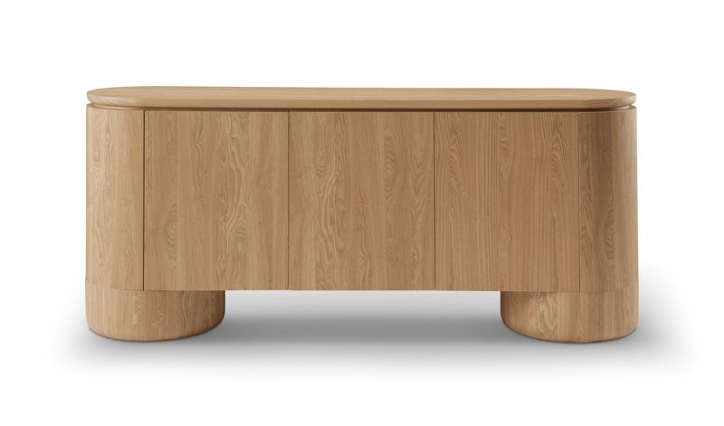 Berwick Buffet - Ash Oak - 3 Door