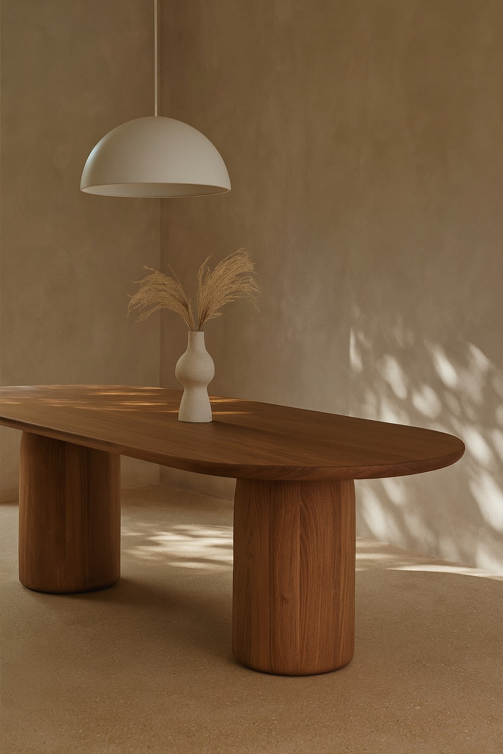 Basilca Dining Table 270 - Walnut