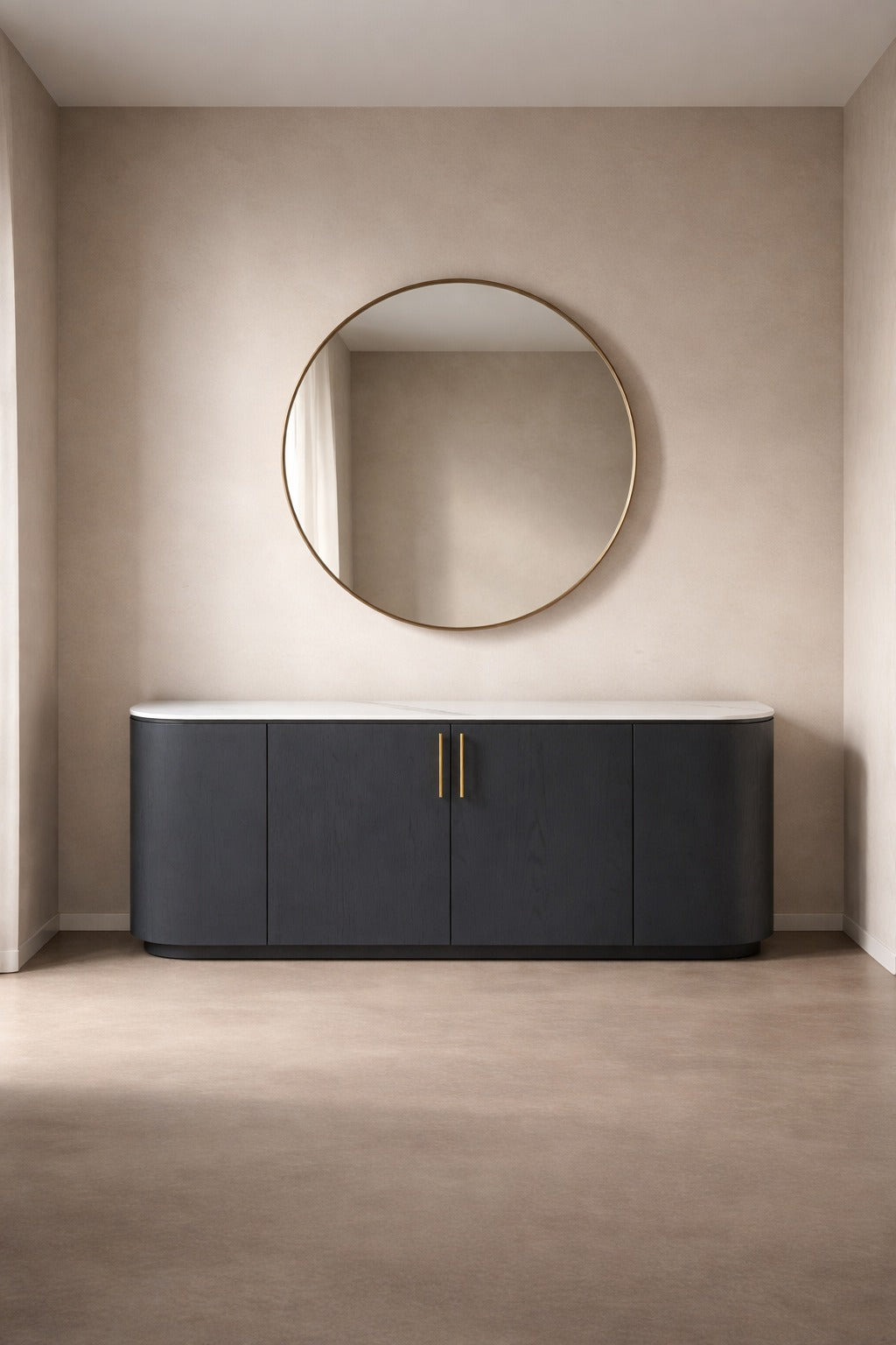 Oakura Buffet - Black