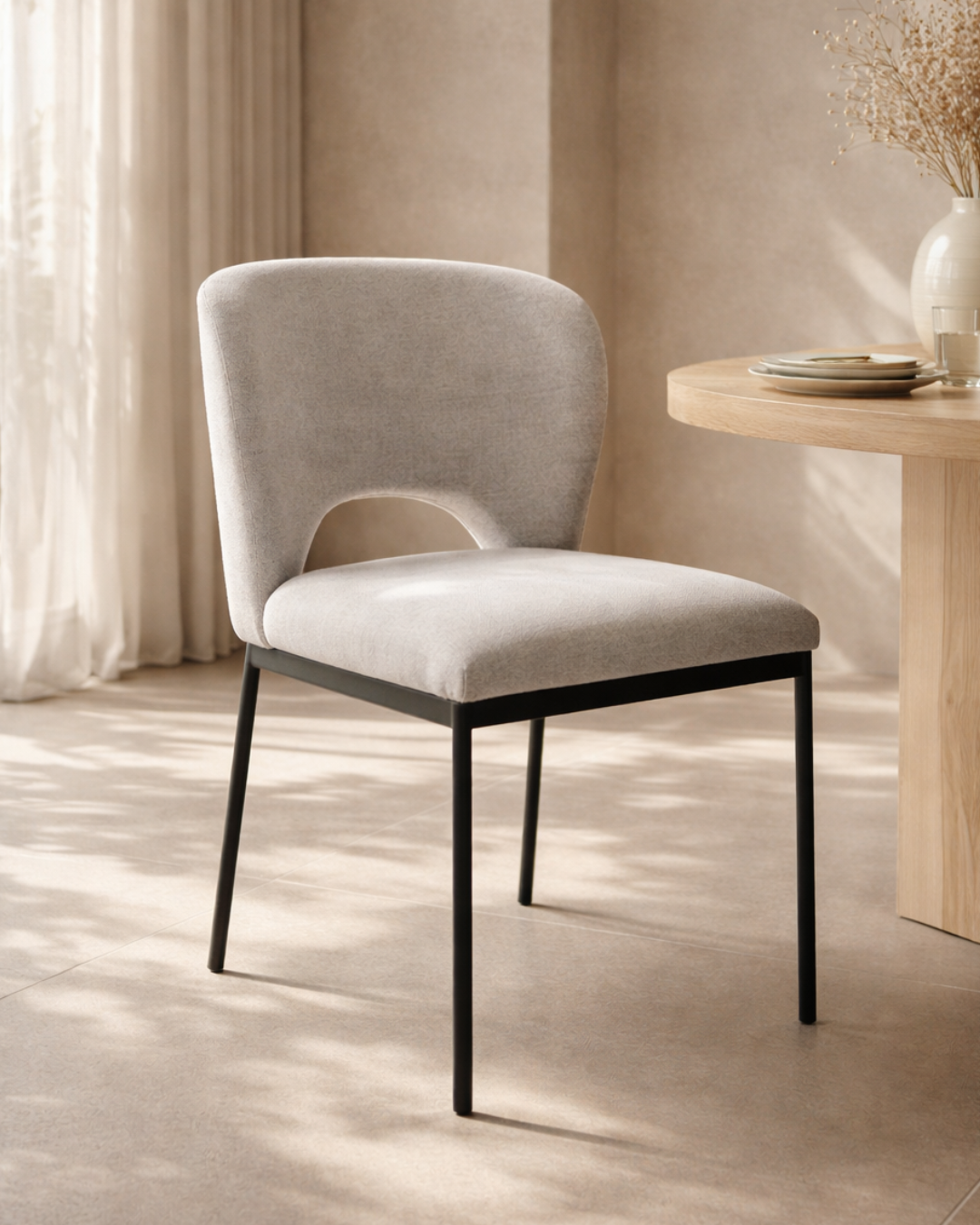 Wolfie Dining Chair - Set of 2 - Wolf