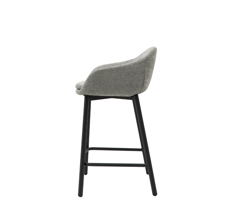 Dorian Stool - Quartz Grey