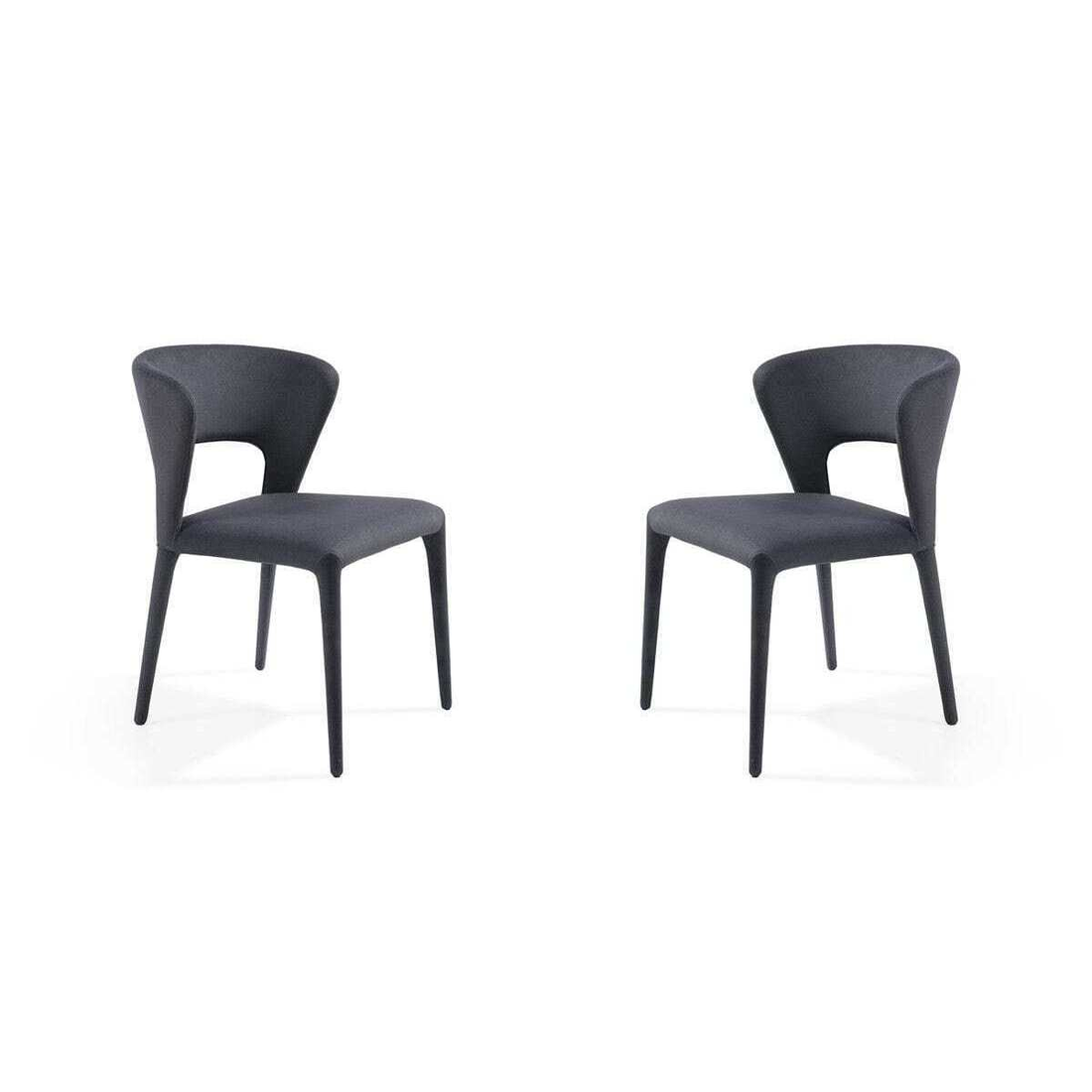 Pari I Dining Chair - Luxe Cinder Grey - Set of 2