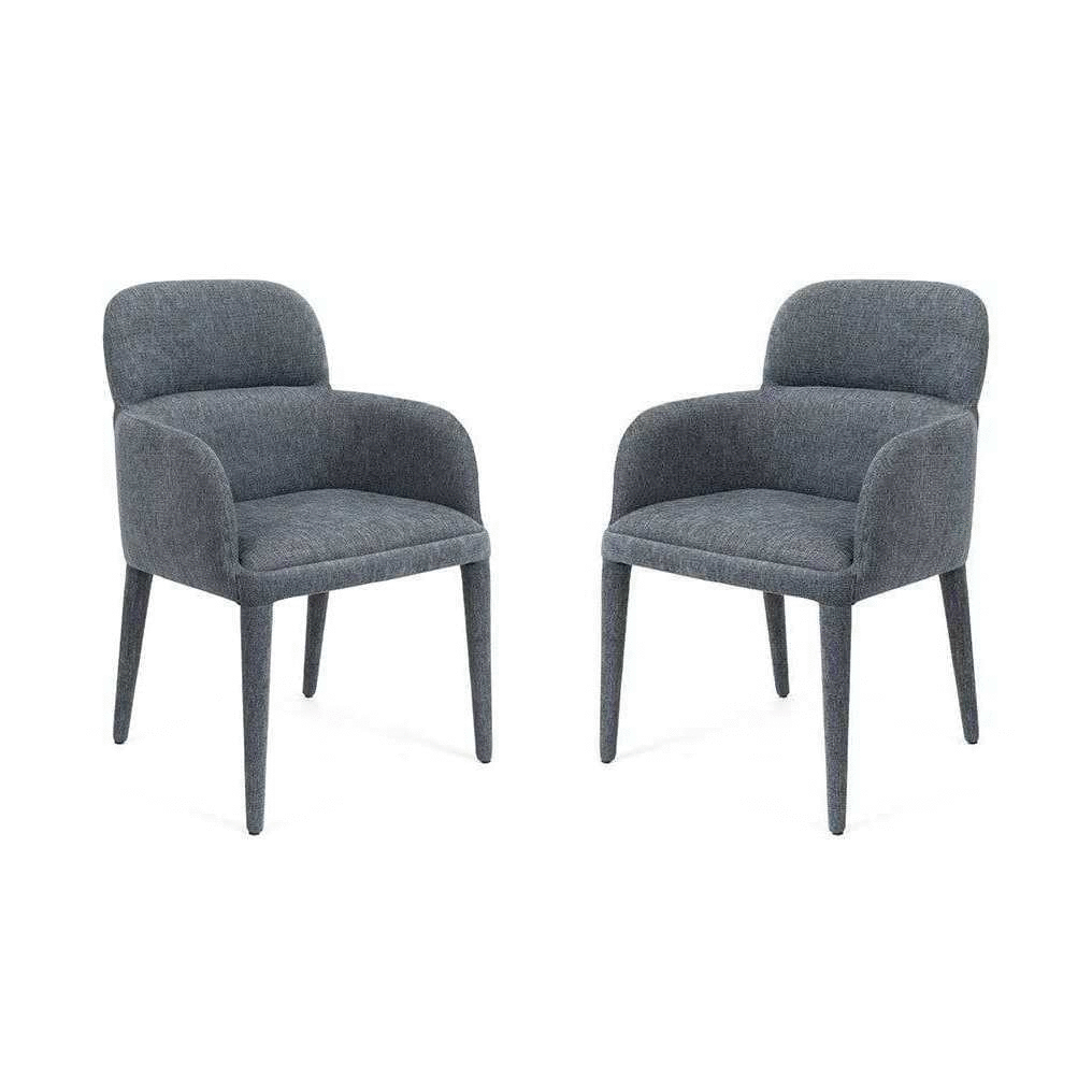 Oppo Dining Chair - Set of 2 - Steel
