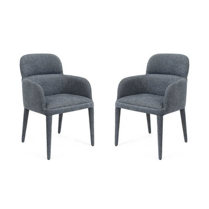 Oppo Dining Chair - Set of 2 - Steel