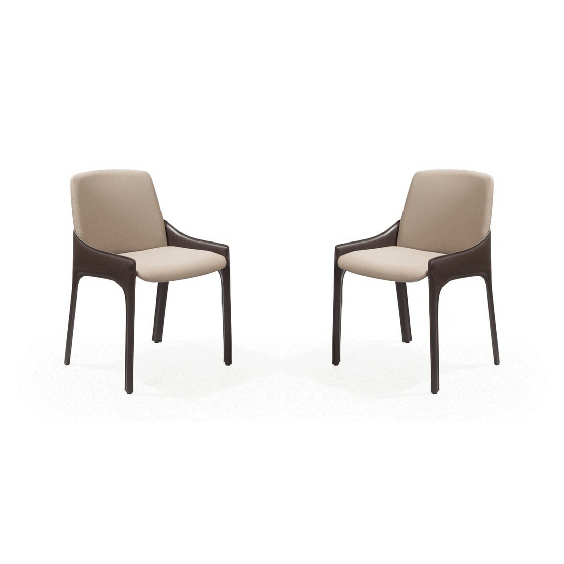 Villa Dining Chair - Set of 2 - Dark Marble