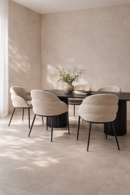 Mayer Dining Chair - Embley Cream