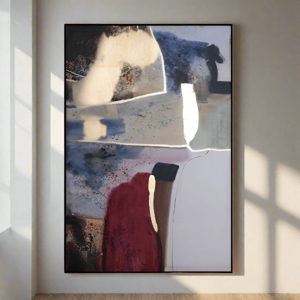 Agate Wall Art Oil Painting