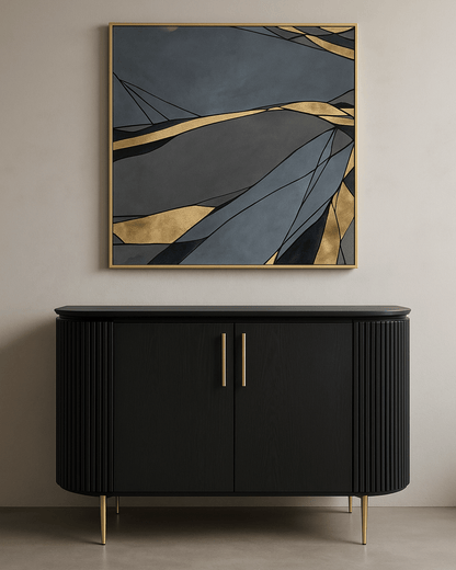 Gold Spectrum Wall Art