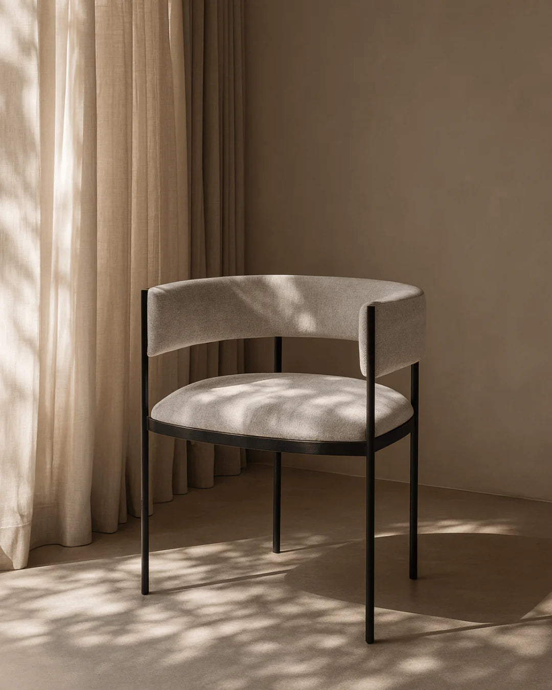 Envie I Dining Chair - Set of 2 - Giselle Grey Beige