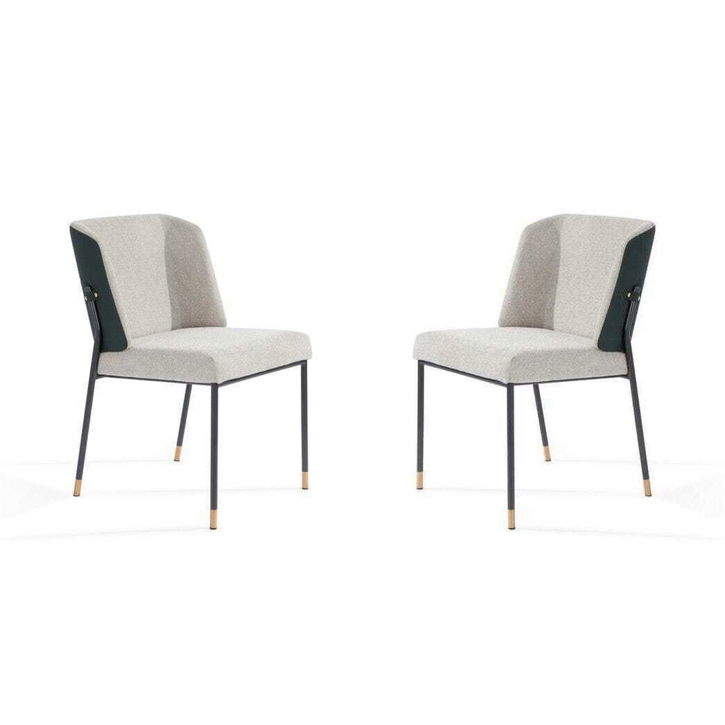 Victor Dining Chair - Enzimi Cream - Set of 2