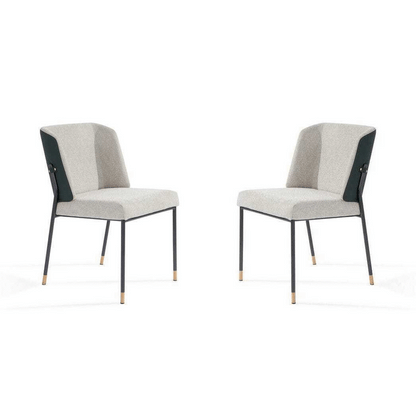 Victor Dining Chair - Enzimi Cream - Set of 2