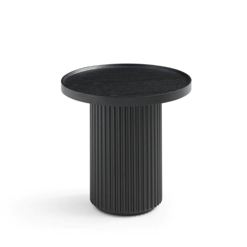 Lincoln Side Table - Matte Black