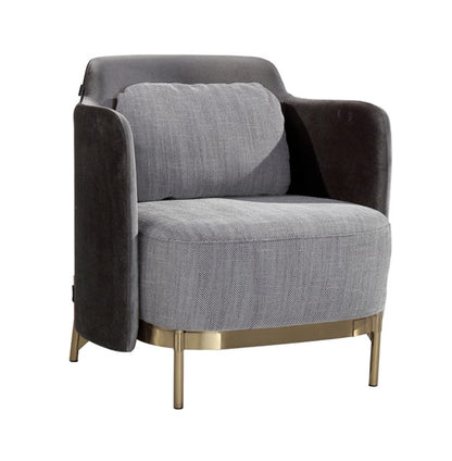 Gemma Lounge Chair - Grey