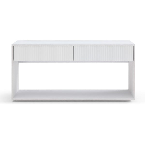 Costine Console Table - White