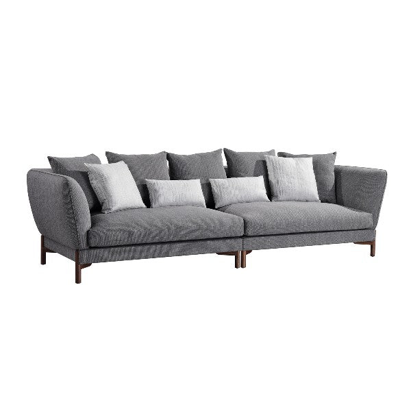 Mimosa 4-Seater Sofa - Dark Grey
